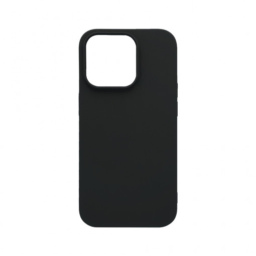 Husa BestCase® 0.8MM Slim Silicon, Compatibila Cu Apple iPhone 13 Pro Max, Rezistenta la uzura, Negru