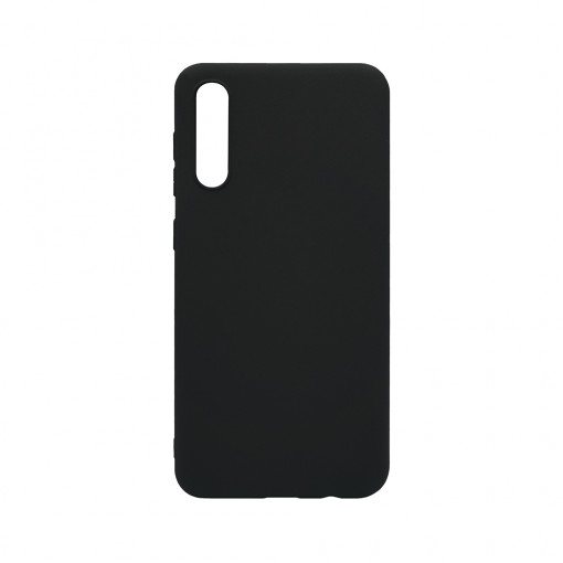 Husa BestCase® 0.8MM Slim Silicon, Compatibila Cu Samsung Galaxy A50, Rezistenta la uzura, Negru