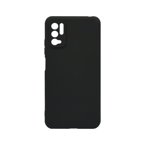 Husa BestCase® 0.8MM Slim Silicon, Compatibila Cu Xiaomi Redmi Note 10 5G, Rezistenta la uzura, Protectie Camera, Negru