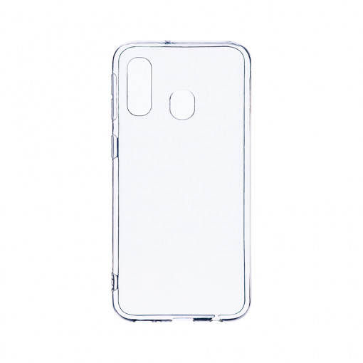 Husa BestCase® Clear Silicon 2MM, Compatibila Cu Samsung Galaxy A40, Antisoc, Protectie Camera, Margini ridicate pentru protectia ecranului, Transparent