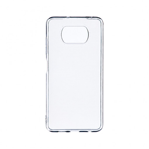 Husa BestCase® Clear Silicon 2MM, Compatibila Cu Xiaomi Poco X3, Antisoc, Protectie Camera, Margini ridicate pentru protectia ecranului, Transparent
