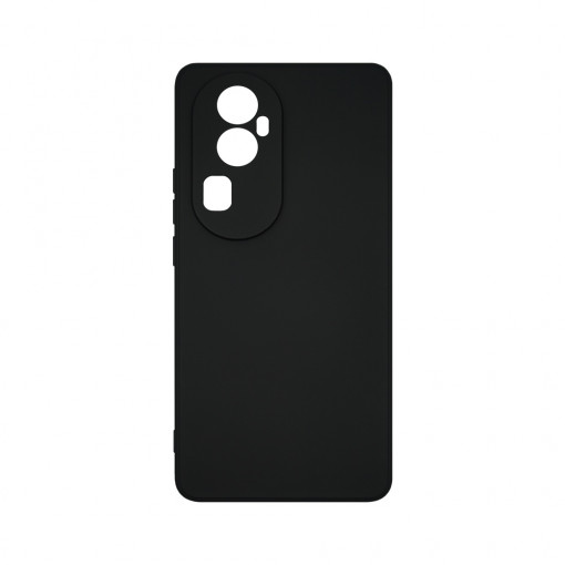 Husa BestCase® Premium Silicon, Compatibila Cu OPPO Reno10 Pro Plus, 1.2MM Slim, Microfibra in interior, Antisoc, Rezistent la socuri, Protectie Camera, Margini ridicate pentru protectia ecranului, Negru
