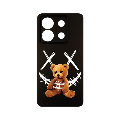 Husa BestCase® Premium Silicon, Compatibila Cu Poco X6 5G, 1.2MM Slim, Teddy Bear Smile, PB 982