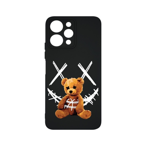 Husa BestCase® Premium Silicon, Compatibila Cu Xiaomi Redmi 12 4G, 1.2MM Slim, Teddy Bear Smile, PB 982