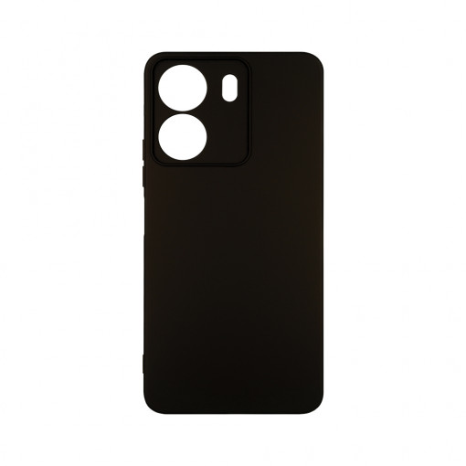 Husa BestCase® Premium Silicon, Compatibila Cu Xiaomi Redmi 13C 4G / Poco C65, 1.2MM Slim, Microfibra in interior, Antisoc, Rezistent la socuri, Protectie Camera, Margini ridicate pentru protectia ecranului, Negru