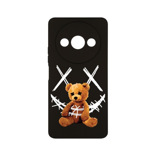 Husa BestCase® Premium Silicon, Compatibila Cu Xiaomi Redmi A3, 1.2MM Slim, Teddy Bear Smile, PB 982
