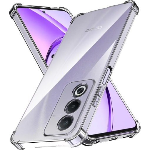 BestCase® Husa Anti Shock 1.5MM, Compatibila Cu OPPO A80 5G, Rezistenta La Socuri, Transparent