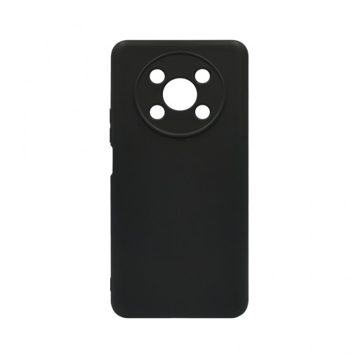 Husa BestCase® Premium Silicon, Compatibila Cu Honor Magic4 Lite, 1.2MM Slim, Microfibra in interior, Antisoc, Rezistent la socuri, Protectie Camera, Margini ridicate pentru protectia ecranului, Negru