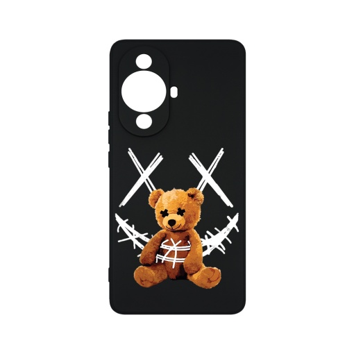 Husa BestCase® Premium Silicon, Compatibila Cu Huawei nova 11, 1.2MM Slim, Teddy Bear Smile, PB 982