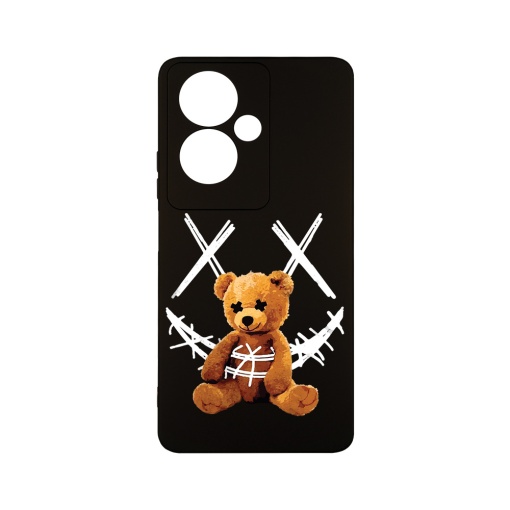 Husa BestCase® Premium Silicon, Compatibila Cu OPPO A79 5G, 1.2MM Slim, Teddy Bear Smile, PB 982