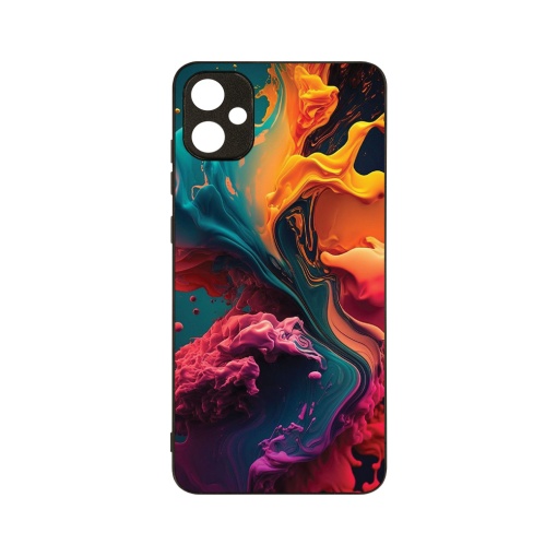 Husa BestCase® Slim Glassy, Compatibila Cu Samsung Galaxy A05, Liquid Colors, G 1234