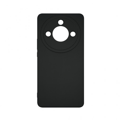 Husa BestCase® 0.8MM Slim Silicon, Compatibila Cu Honor X50, Rezistenta la uzura, Protectie Camera, Negru