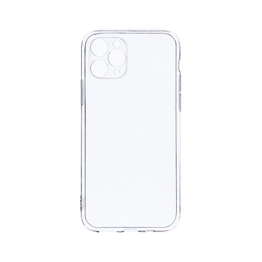 Husa BestCase® Clear Silicon 2MM, Compatibila Cu Apple iPhone 11 Pro, Antisoc, Protectie Camera, Margini ridicate pentru protectia ecranului, Transparent