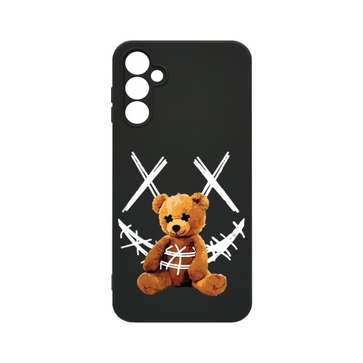 Husa BestCase® Premium Silicon, Compatibila Cu Samsung Galaxy M14, 1.2MM Slim, Teddy Bear Smile, PB 982
