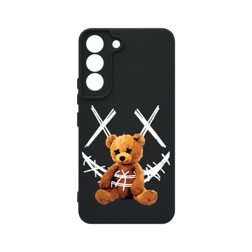 Husa BestCase® Premium Silicon, Compatibila Cu Samsung Galaxy S22, 1.2MM Slim, Teddy Bear Smile, PB 982