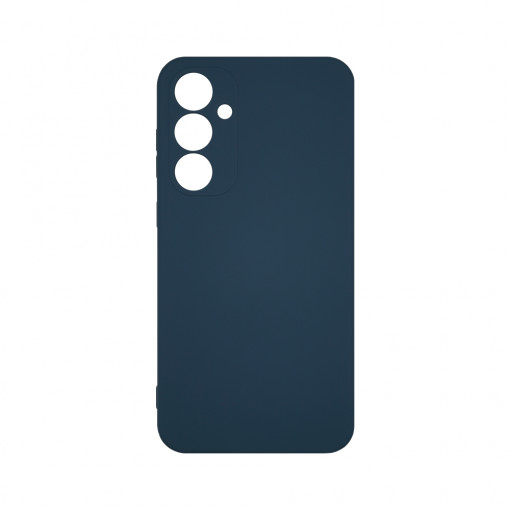 Husa BestCase® Premium Silicon, Compatibila Cu Samsung Galaxy S23 FE, 1.2MM Slim, Microfibra in interior, Antisoc, Rezistent la socuri, Protectie Camera, Margini ridicate pentru protectia ecranului, Albastru inchis