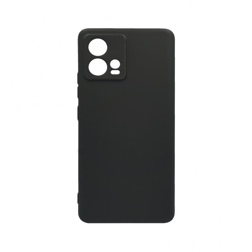 Husa BestCase® 0.8MM Slim Silicon, Compatibila Cu Motorola Edge 30 Fusion, Rezistenta la uzura, Protectie Camera, Negru