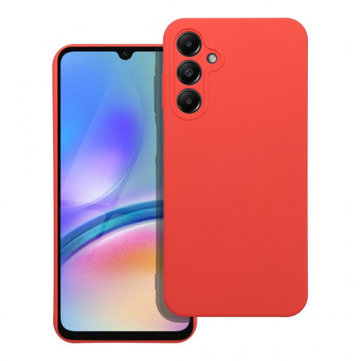 Husa BestCase® Premium Silicon, Compatibila Cu Samsung Galaxy A25, 1.2MM Slim, Microfibra in interior, Antisoc, Rezistent la socuri, Protectie Camera, Margini ridicate pentru protectia ecranului, Peach