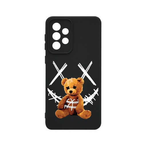 Husa BestCase® Premium Silicon, Compatibila Cu Samsung Galaxy A52s, 1.2MM Slim, Teddy Bear Smile, PB 982