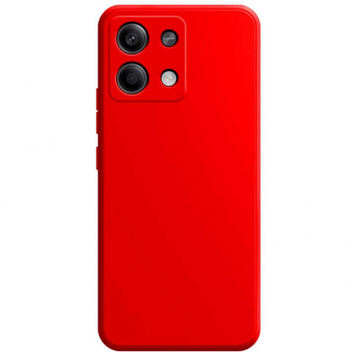Husa BestCase® Premium Silicon, Compatibila Cu Xiaomi Redmi Note 13 Pro 5G, 1.2MM Slim, Microfibra in interior, Antisoc, Rezistent la socuri, Protectie Camera, Margini ridicate pentru protectia ecranului, Rosu