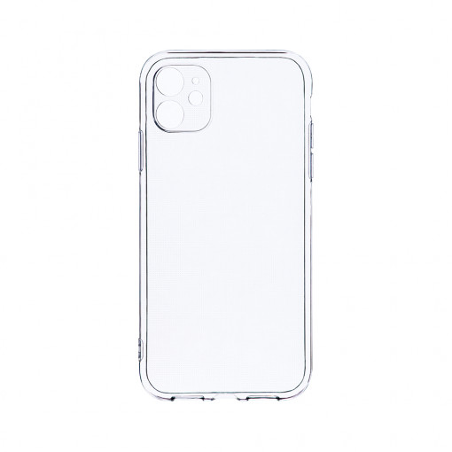 Husa BestCase® Clear Silicon 2MM, Compatibila Cu Apple iPhone 12 Mini, Antisoc, Protectie Camera, Margini ridicate pentru protectia ecranului, Transparent