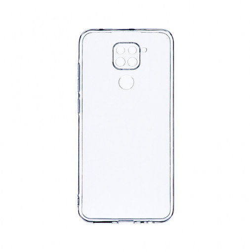Husa BestCase® Clear Silicon 2MM, Compatibila Cu Xiaomi Redmi Note 9, Antisoc, Protectie Camera, Margini ridicate pentru protectia ecranului, Transparent