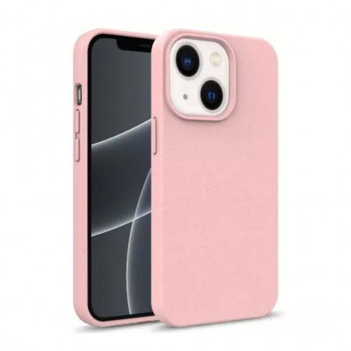 Husa BestCase® Premium Silicon, Compatibila Cu Apple iPhone 15, 1.2MM Slim, Microfibra in interior, Antisoc, Rezistent la socuri, Protectie Camera, Margini ridicate pentru protectia ecranului, Pink