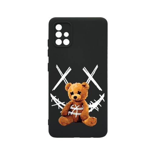 Husa BestCase® Premium Silicon, Compatibila Cu Samsung Galaxy A51, 1.2MM Slim, Teddy Bear Smile, PB 982
