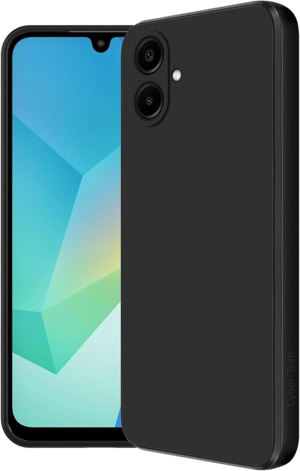 BestCase® Husa Slim Silicon pentru Samsung Galaxy A06 5G, Negru mat