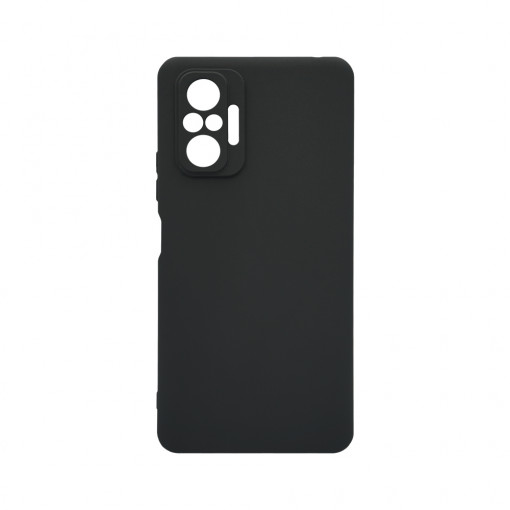 Husa BestCase® 0.8MM Slim Silicon, Compatibila Cu Xiaomi Redmi Note 10 Pro Max, Rezistenta la uzura, Protectie Camera, Negru