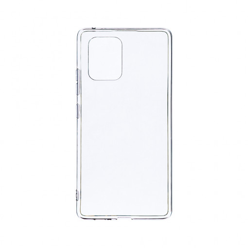 Husa BestCase® Clear Silicon 2MM, Compatibila Cu Samsung Galaxy A71, Antisoc, Protectie Camera, Margini ridicate pentru protectia ecranului, Transparent