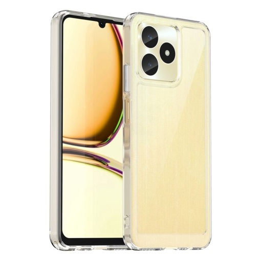 BestCase® Husa Clear Silicon 2MM, Compatibila Cu Realme Note 50 / C53 / C51, Antisoc, Protectie Camera, Transparent