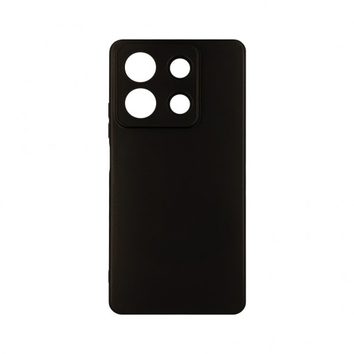 Husa BestCase® 0.8MM Slim Silicon, Compatibila Cu Xiaomi Redmi Note 13 5G, Rezistenta la uzura, Protectie Camera, Negru