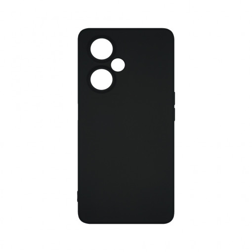 Husa BestCase® Premium Silicon, Compatibila Cu OPPO A59 5G, 1.2MM Slim, Microfibra in interior, Antisoc, Rezistent la socuri, Protectie Camera, Margini ridicate pentru protectia ecranului, Negru
