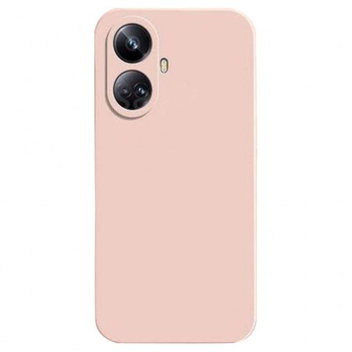Husa BestCase® Premium Silicon, Compatibila Cu Realme C55, 1.2MM Slim, Microfibra in interior, Antisoc, Rezistent la socuri, Protectie Camera, Margini ridicate pentru protectia ecranului, Pink