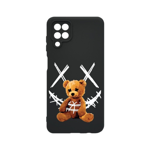 Husa BestCase® Premium Silicon, Compatibila Cu Samsung Galaxy A12 / Galaxy M12, 1.2MM Slim, Teddy Bear Smile, PB 982