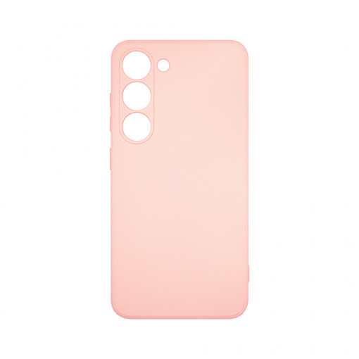 Husa BestCase® Premium Silicon, Compatibila Cu Samsung Galaxy S23, 1.2MM Slim, Microfibra in interior, Antisoc, Rezistent la socuri, Protectie Camera, Margini ridicate pentru protectia ecranului, Pink