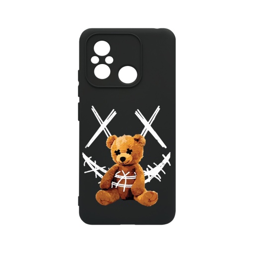 Husa BestCase® Premium Silicon, Compatibila Cu Xiaomi Redmi 12C, 1.2MM Slim, Teddy Bear Smile, PB 982