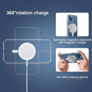 BestCase® Husa Anti Shock 1.5mm, Pentru Samsung Galaxy S23 Ultra, Tehnologie MagSafe, Protectie Camera, Transparent - Img 4