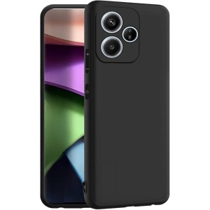 BestCase® Husa pentru Realme GT Neo 6, Premium Slim Silicon 1.2MM, Microfibra in interior, Antisoc, Protectie camera si ecran, Negru - Img 1