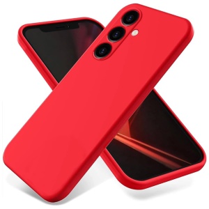 BestCase® Husa Premium Silicon, Compatibila Cu Samsung Galaxy M15 / F15, 1.2MM Slim, Microfibra in interior, Antisoc, Rezistent la socuri, Protectie Camera, Rosu - Img 1