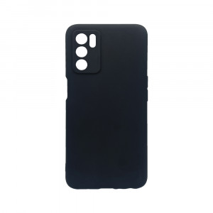 Husa BestCase® 0.8MM Slim Silicon, Compatibila Cu OPPO A16, Rezistenta la uzura, Protectie Camera, Negru - Img 1