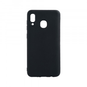 Husa BestCase® 0.8MM Slim Silicon, Compatibila Cu Samsung Galaxy A40, Rezistenta la uzura, Negru - Img 1