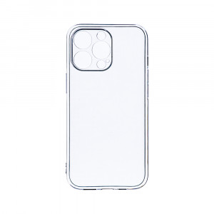 Husa BestCase® Clear Silicon 2MM, Compatibila Cu Apple iPhone 13 Pro Max, Antisoc, Protectie Camera, Margini ridicate pentru protectia ecranului, Transparent - Img 1