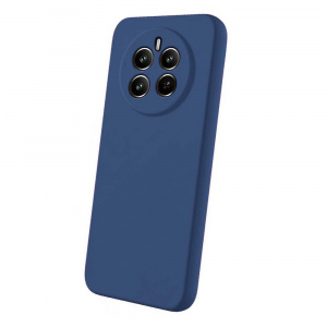 Husa BestCase® Premium Silicon, Compatibila Cu Realme 12 Pro Plus, 1.2MM Slim, Microfibra in interior, Antisoc, Rezistent la socuri, Protectie Camera, Margini ridicate pentru protectia ecranului, Albastru inchis - Img 1
