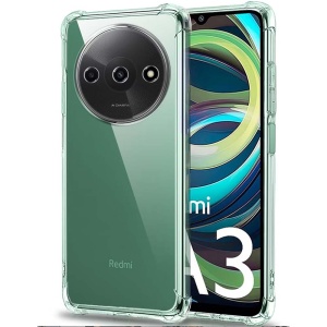 BestCase® Husa Anti Shock 1.5MM, Compatibila Cu Xiaomi Redmi A3, Rezistenta La Socuri, Transparent - Img 1