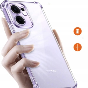 BestCase® Husa Anti Shock Pentru OPPO Reno13 F 5G, Transparent - Img 2