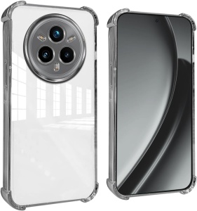 BestCase® Husa Anti Shock Pentru Realme 14 Pro Plus 5G, Transparent - Img 1