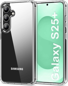 BestCase® Husa Clear Silicon pentru Samsung Galaxy S25 Plus, Transparent - Img 1