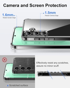 BestCase® Husa Clear Silicon pentru Samsung Galaxy S25 Plus, Transparent - Img 3